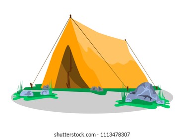 Cartoon Scouts Tent Images, Stock Photos & Vectors | Shutterstock
