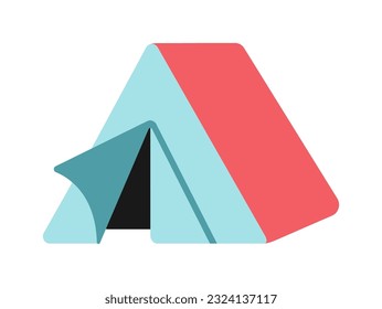 Icono vectorial de tienda ( camping )