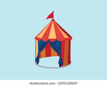 vectores de juego de alta calidad de circo infantil de tienda