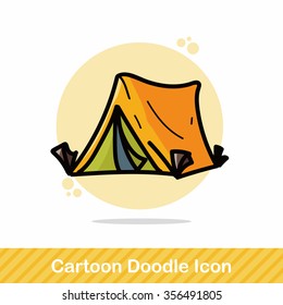 tent color doodle