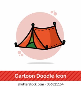 tent color doodle