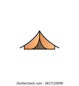 Icono del vector de gradiente de color de la tienda