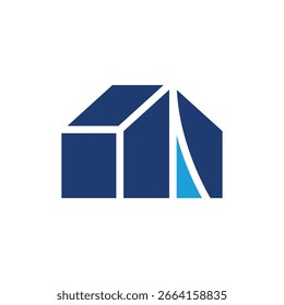 ícone colorido tenda vetor design bom para web ou aplicativo móvel