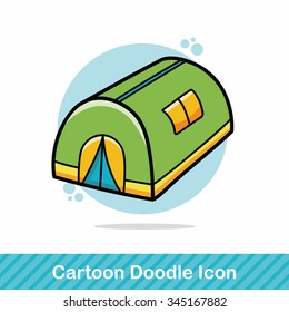 tent doodle