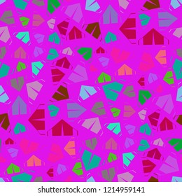 Tent great background multicolor geometric pattern seamless.