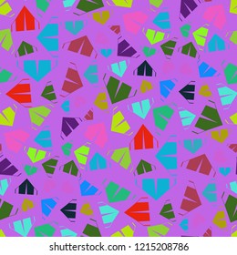 Tent great background multicolor geometric pattern seamless.