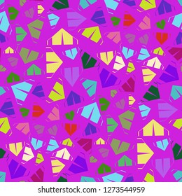 Tent great background multicolored geometric pattern seamless.