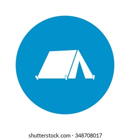 Tent Icon. 