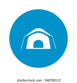 Tent icon. 