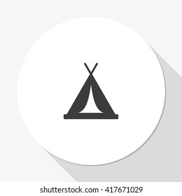 Tent icon.