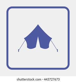 Tent icon.