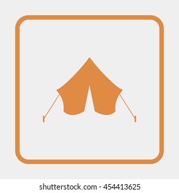 Tent icon.