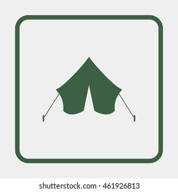Tent icon.