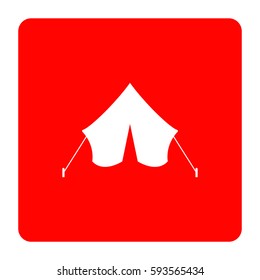 Tent icon.