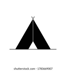 Tent Icon design vector illustration