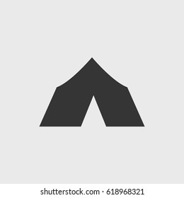 tent  icon illustration vector symbol