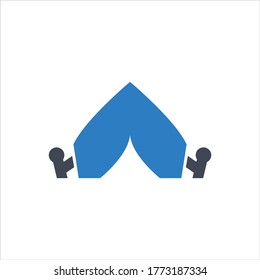 ZehnSymbol auf weißem Hintergrund