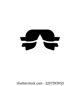 Icono de la tienda. Símbolo de fondo de afiches de camping de estilo sencillo. Elemento de diseño del logotipo de la marca de carpas. Impresión de camisetas de carpas. vector para pegatina.