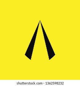 tent icon vector