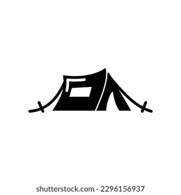 tent icon vector design templates 