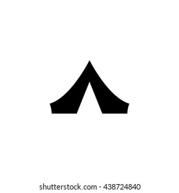tent icon vector illustration eps10