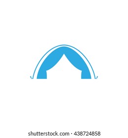 tent icon vector illustration eps10