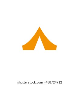 tent icon vector illustration eps10
