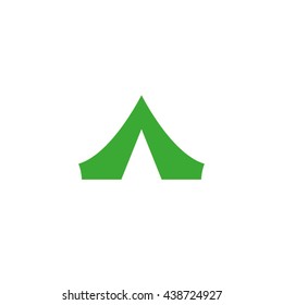 tent icon vector illustration eps10
