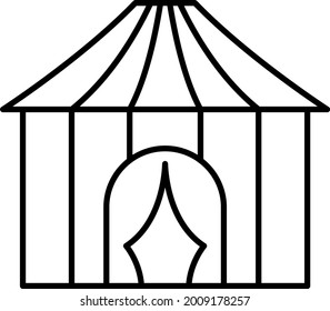 Imagen vectorial de icono de carpas. También se puede usar para aplicaciones web, aplicaciones móviles y medios impresos.