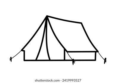 vector de icono de tienda con diseño de línea