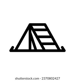Tent Icon Vector Symbol Design Illustration