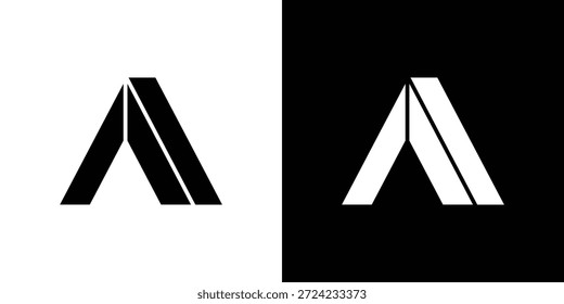 Zeltsymbol. Vektorvorlage. Konzept Icon flaches Design.