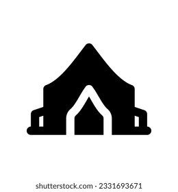 tent icon for your website design, logo, app, UI.