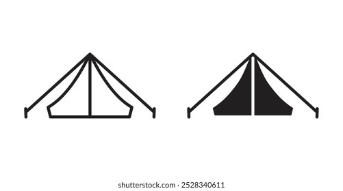 Iconos de la tienda. Conjunto de Vector en estilo relleno y línea.