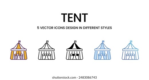 Iconos de tienda conjunto de Vector ilustración de stock.