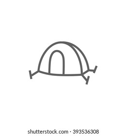 Icono de la línea de carpas.