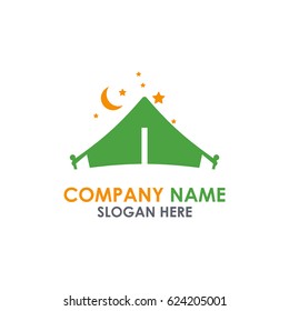 Tent Logo Stock Vector (Royalty Free) 624205001 | Shutterstock