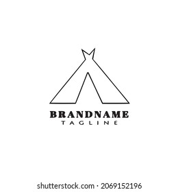 plantilla de diseño de icono de logotipo negro ilustración de vector aislado