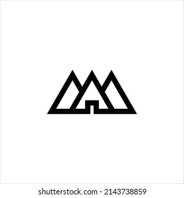 tent logo vector tent template