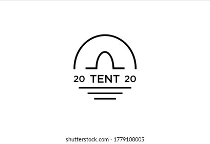 Tent Logo Vector Templates Minimalist