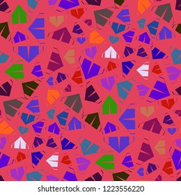 Tent new background multicolor geometric pattern seamless.