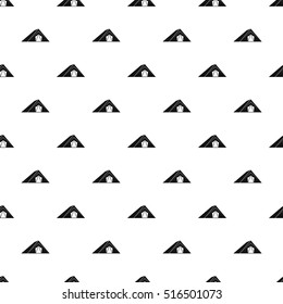Tent pattern. Simple illustration of tent vector pattern for web