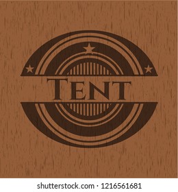 Tent realistic wood emblem