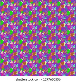 Tent seamless pattern - Hiking tourism background.