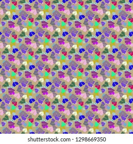 Tent seamless pattern - Hiking tourism background.