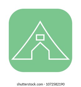 tent sign icon