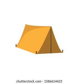 Tent Simple Illustration Clip Art Vector Stock Vector (royalty Free 