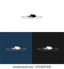 Logotipo simple del Vector de la tienda aislado