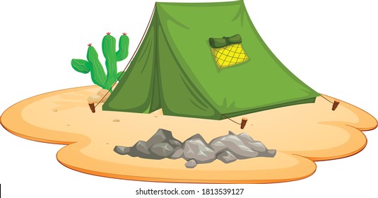 Zelte Vektorkunst und Illustration