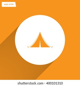 tent vector icon